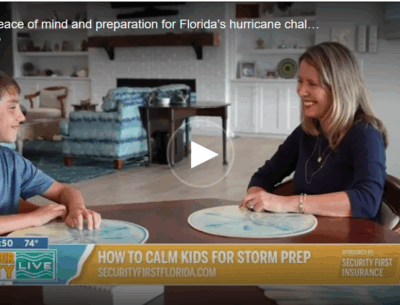 Security First Insurance Helps Florida Families Weather Hurricane Season with Peace of Mind